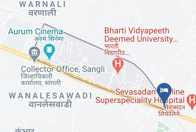Sangli - Hotel Rajdhani Maps