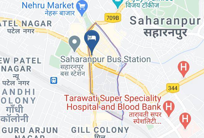 Saharanpur - Hotel Rajdoot Maps