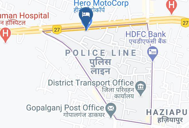 Gopalganj - Hotel Rajeev Regency Maps
