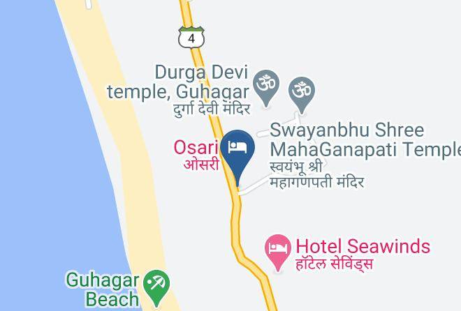 Guhagar - Hotel Rajgad Guhagar Maps