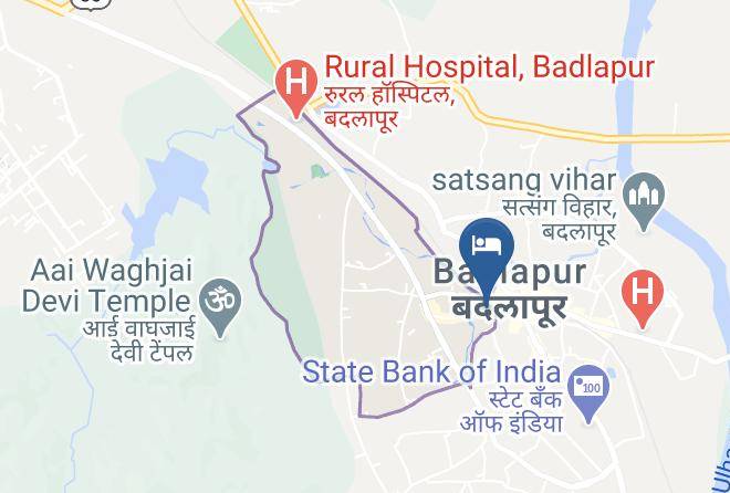Badlapur - Hotel Rajhan's Lodging & Boarding Maps