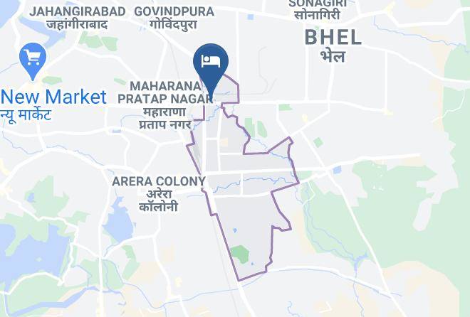 Bhopal - Hotel Rajhans Regent Maps