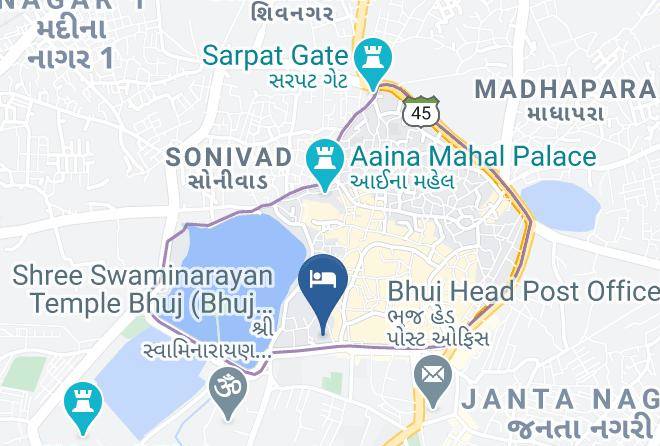 Bhuj - Hotel Rajmahel Maps