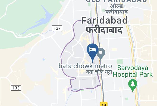 Faridabad - Hotel Rajmandir Maps