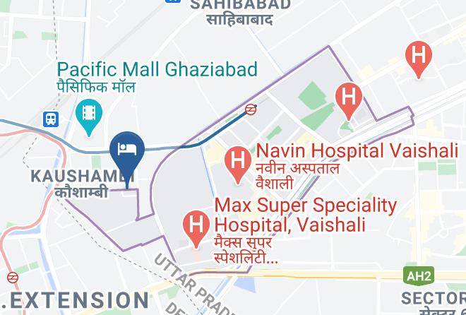 Ghaziabad - Hotel Rajpath Residency Maps