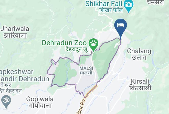 Dehradun - Hotel Rajpur Heights Maps