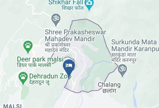 Dehradun - Hotel Rajpur Resort Maps