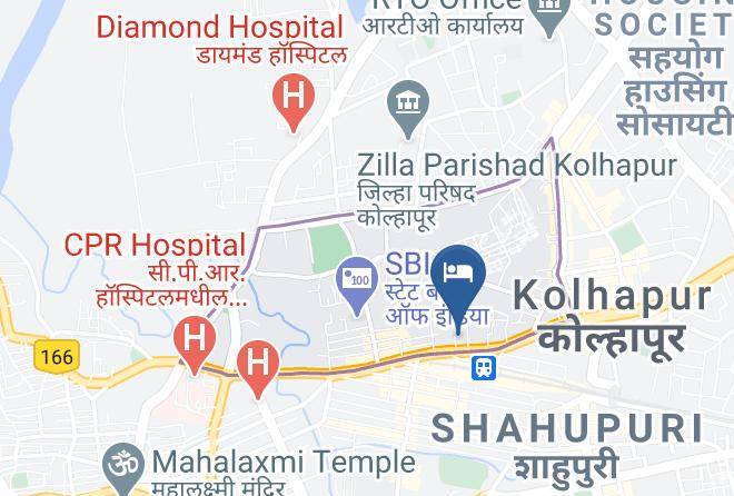 Kolhapur - Hotel Rajpurush Maps