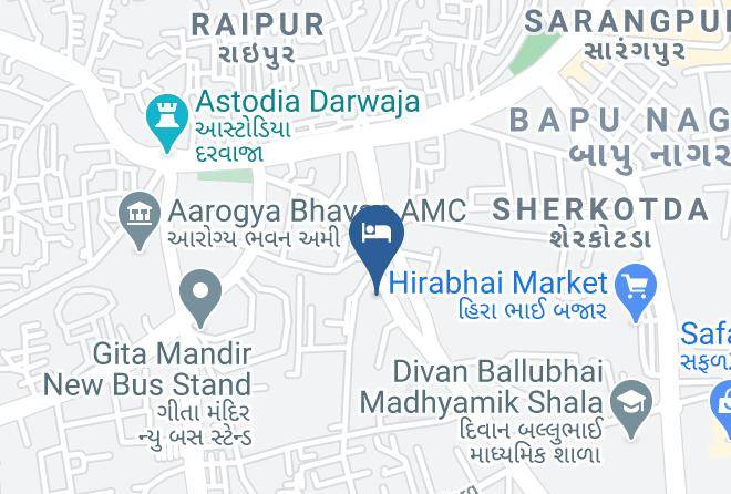 Ahmadabad - Hotel Rajshree Maps