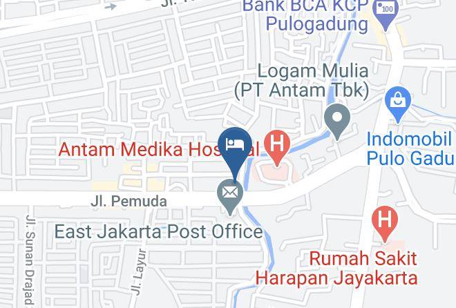 Jakarta Timur - Hotel Rakacia Maps