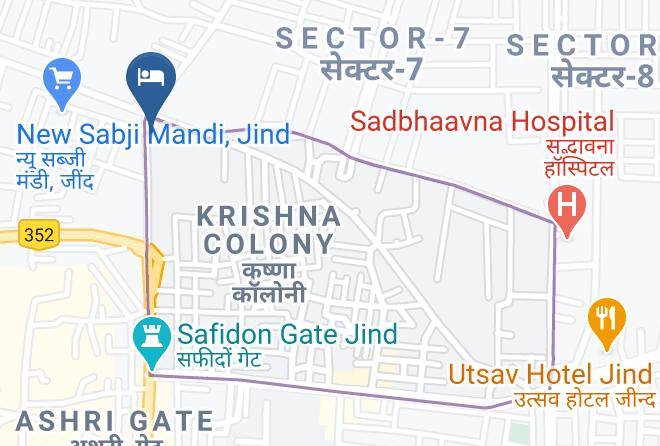Jind - Hotel Raksons Maps