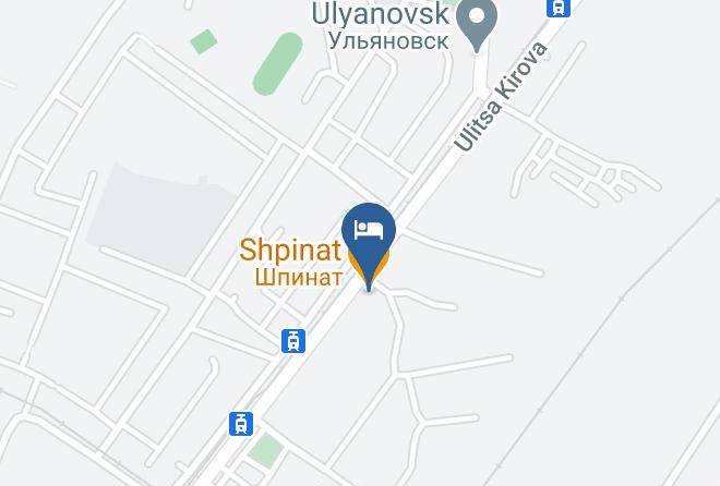 Ulyanovsk - Hotel Rakurs Maps