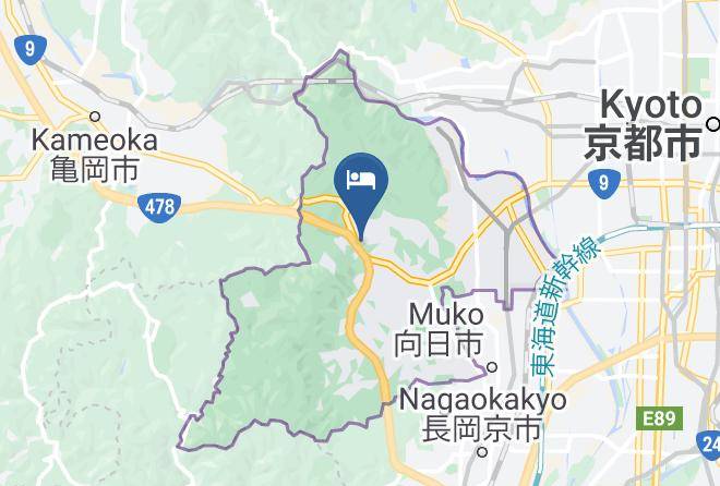 Kyoto City Nishikyo Ward - Hotel Rakusei Maps