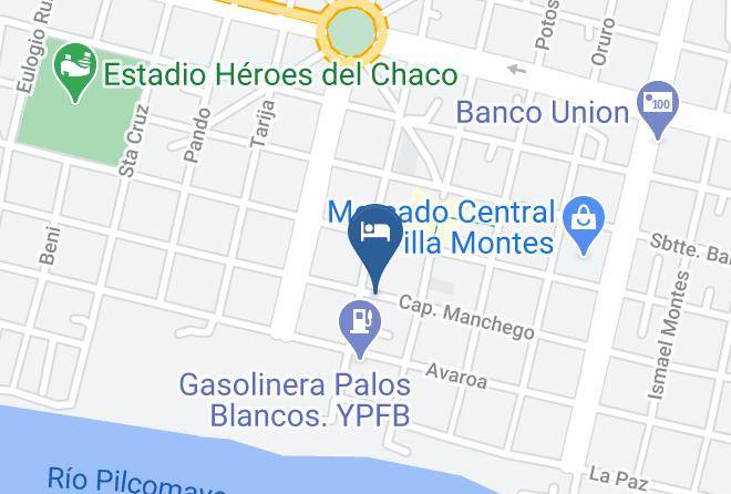 Gran Chaco - Hotel Raldes Maps