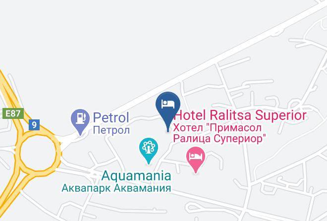 Balchik - Hotel Ralitsa Aquaclub Maps
