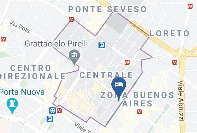 Milan - Hotel Rallye Maps