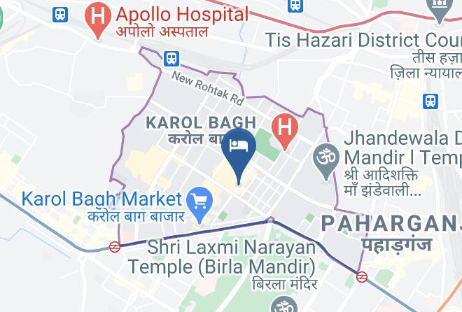 Hotel Rama Deluxe Map