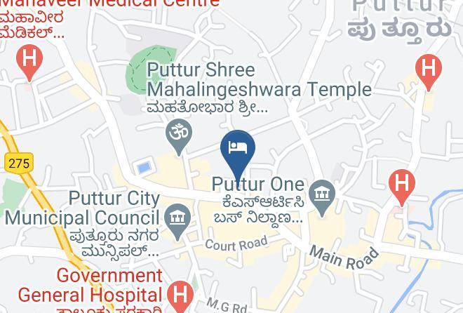 Puttur - Hotel Rama Maps