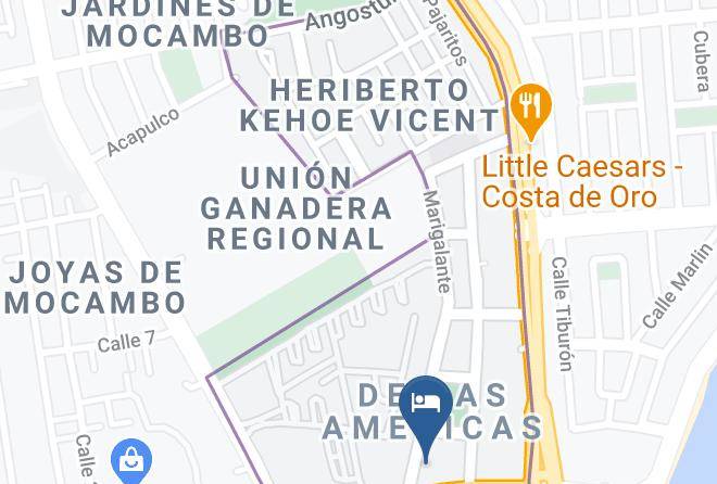 Boca Del Rio - Ramada Plaza By Wyndham Veracruz Boca Del Rio Maps