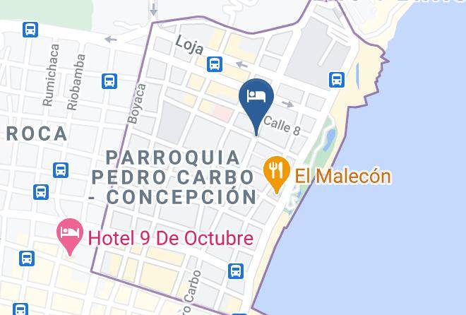 Guayaquil - Hotel Bonanza Maps