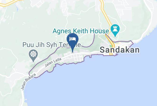 Bahagian Sandakan - Hotel Ramai Maps
