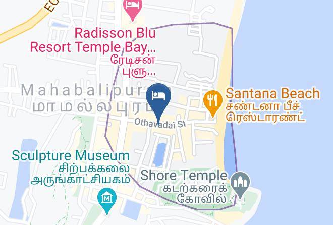 Hotel Ramakrishna Map
