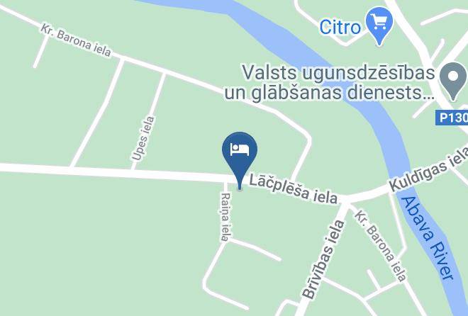 Sabile - Hotel Rambules Maps