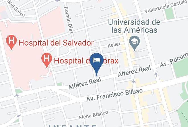 Santiago - Hotel Ramdas Maps