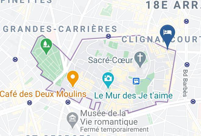 Paris - Hotel Ramey Maps