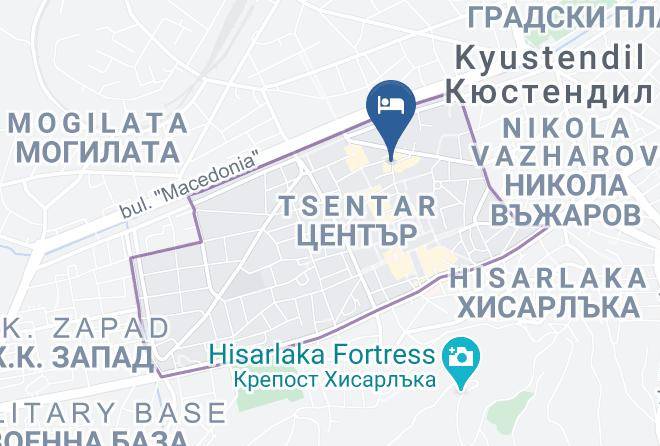 Kyustendil - Hotel Ramira Maps