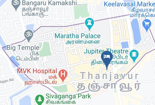 Thanjavur - Hotel Ramnath Maps
