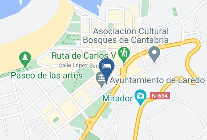 Laredo - Hotel Ramona Maps