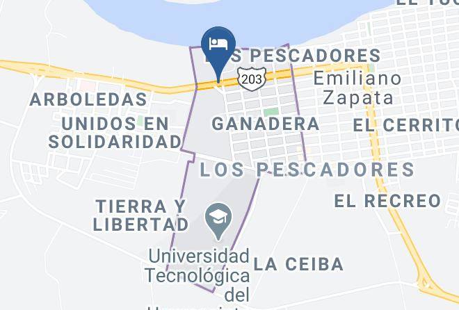 Emiliano Zapata - Hotel Ramos Maps