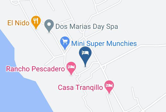 La Paz - Hotel Rancho Pescadero Maps