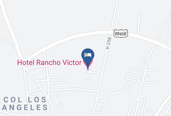 La Paz - Hotel Rancho Victor Maps