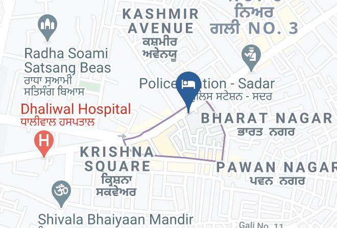Amritsar - Hotel Randhawa International Maps