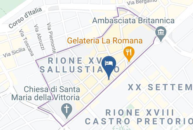 Rome - Hotel Ranieri Maps