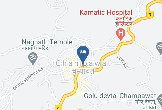 Champawat - Hotel Ranjeet Palace Maps