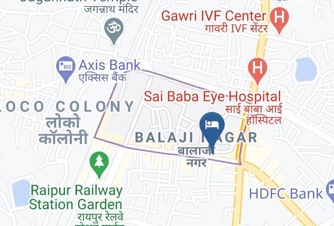 Raipur - Hotel Ranjeet Maps