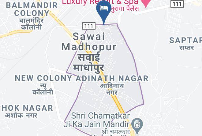 Sawai Madhopur - Hotel Ranthambore Heritage Maps