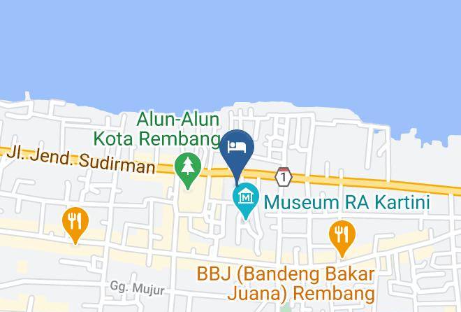 Rembang Regency - Hotel Rantina Maps