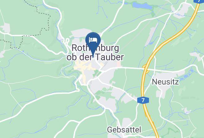 Ansbach - Hotel Rappen Rothenburg Ob Der Tauber Maps