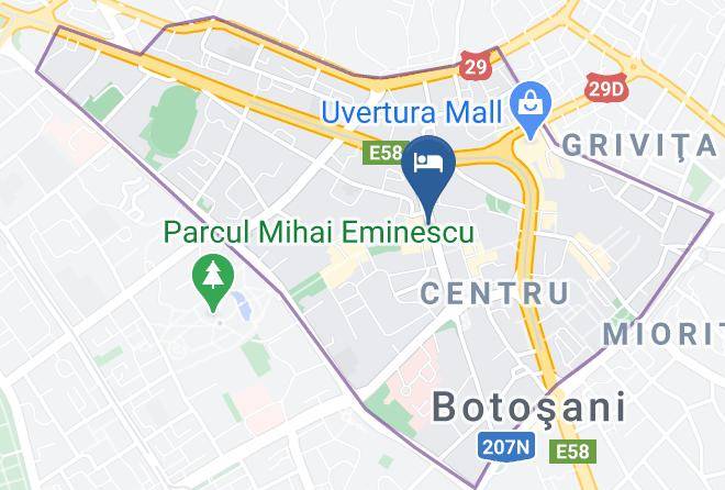 Botosani - Hotel Rapsodia Maps