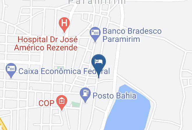 Paramirim - Hotel Raquel Maps