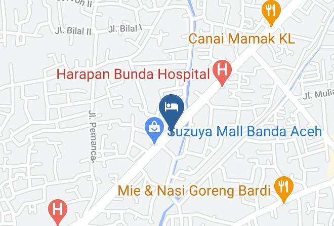 Kota Banda Aceh - Hotel Rasamala Indah Maps