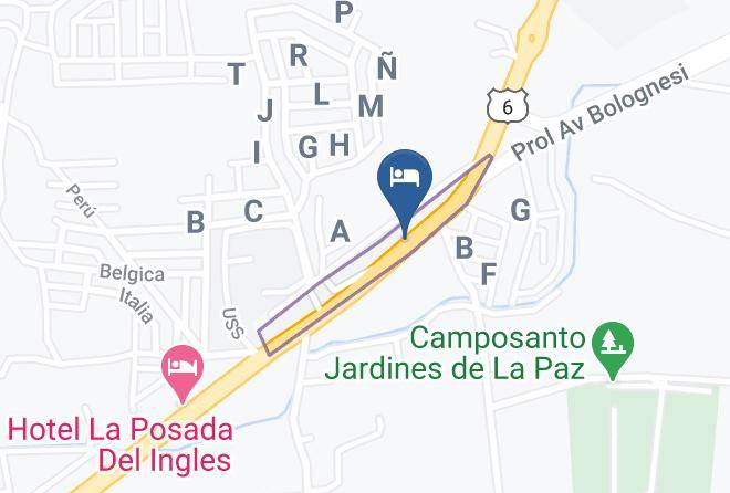 Chiclayo - Hotel Rasec Pimentel Maps