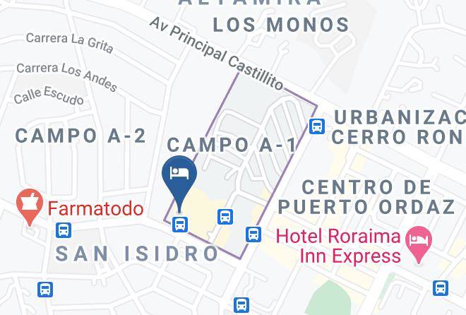 Caroni - Hotel Rasil Maps