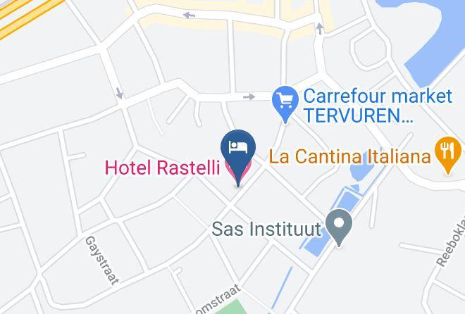 Flemish Brabant - Hotel Rastelli Maps