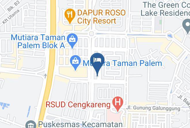 West Jakarta - Hotel Ratana Cengkareng Maps