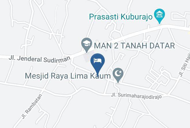 Hotel Ratna Juwita Batusangkar Map